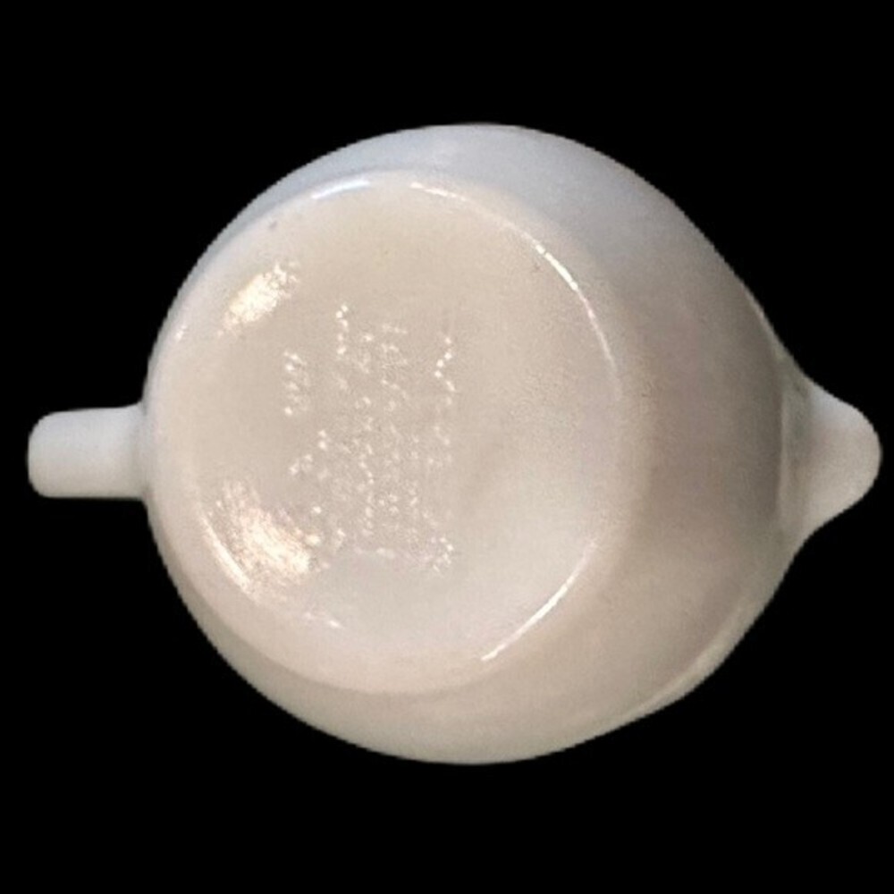 Pyrex Corning Snowflake‎ Blue Pitcher Creamer - Picture 3 of 10